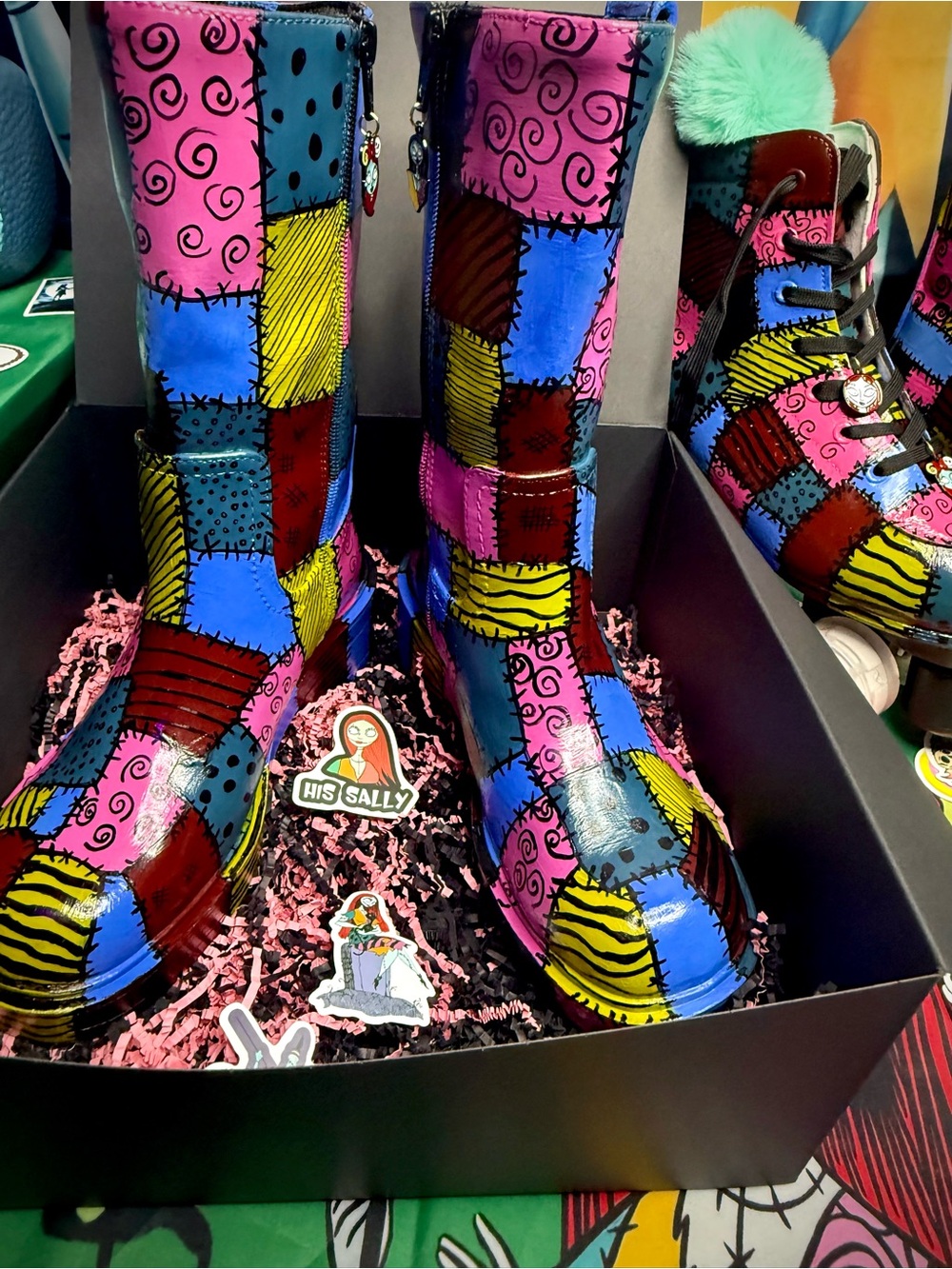 Stitched Up Boots - Sally Inspired